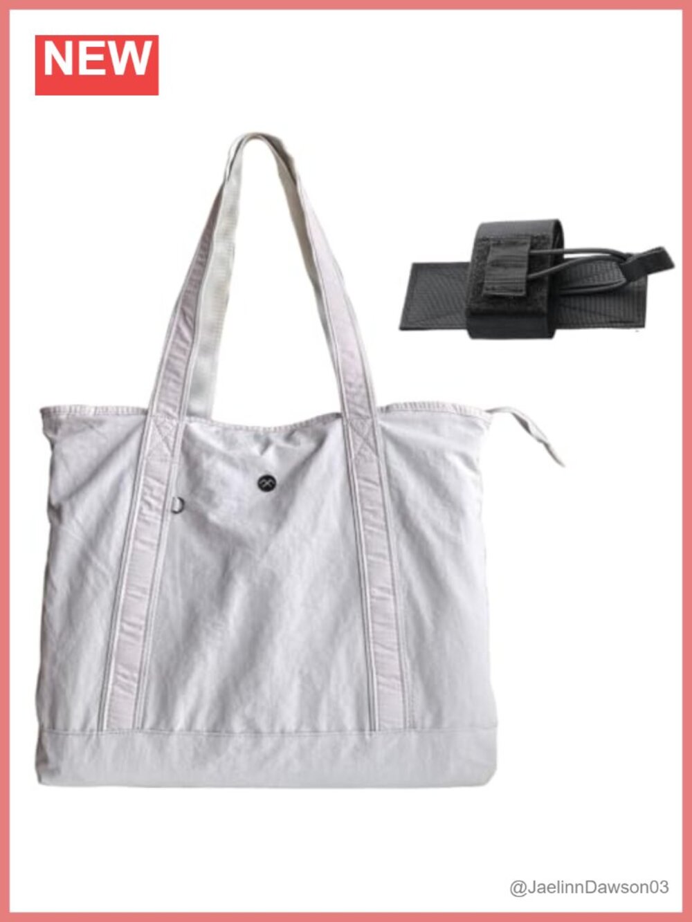 Nylon Security Carry Tote Bag Magnetic CCW Concealed Carry 16L